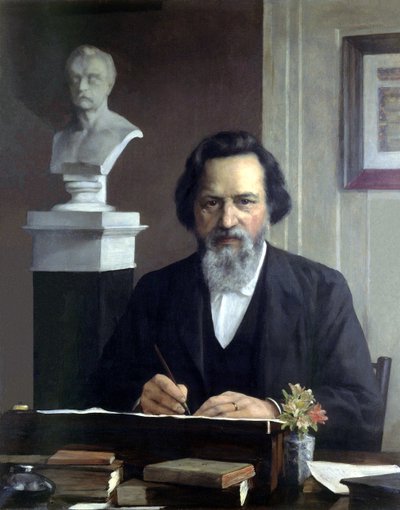 Franciscus Cornelis Donders (1818–1889), Dutch Physiologist and Ophthalmologist by Bramine Hubrecht
